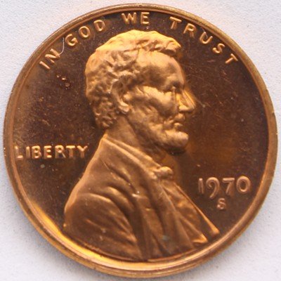 1970-S LD Lincoln Cent - Proof Large Date