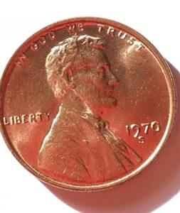 1970-s sd lincoln cent - proof small date