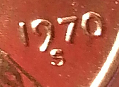 1970-S SD Lincoln Cent - Proof Small Date