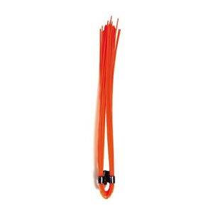 swanson tool co mwor61000 6 inch safety marking whiskers, orange glo, 25 pack