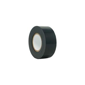 tapecase tc790 non adhesive dry vinyl tape - 3 in. x 100 ft. black chrome plating tape roll with high conformability. non adhesive tapes (tc790 3" x 100')