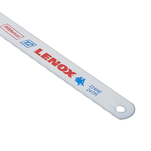 LENOX Tools Hacksaw Blade, 12-Inch, 24 TPI, 2-Pack (20161T224HE)