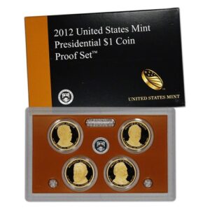 2012 us mint presidential coin proof set