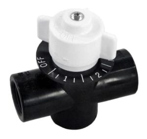 pentair r172086z control valve, black