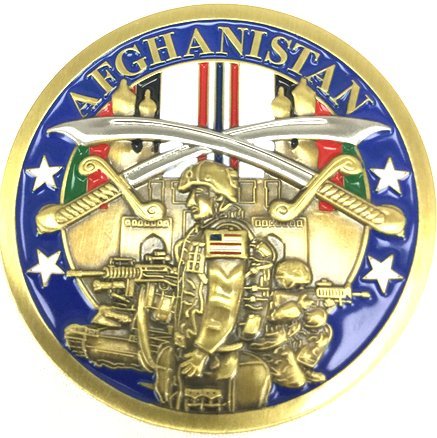 Operation Enduring Freedom Coin Afghanistan Coin Military Collectibles Men Women by EC