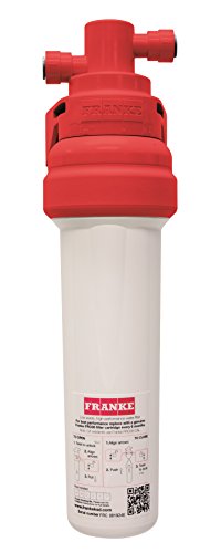 Franke FRCNSTR100 Canister, Small, White and Red