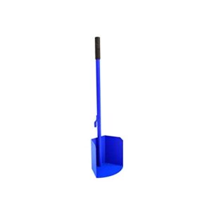 bon tool 83-270 steel bucket scoop , blue