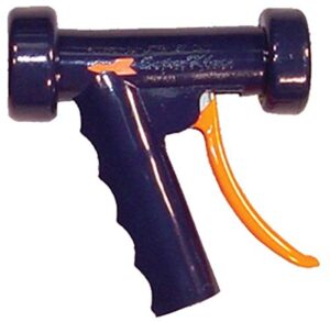 superklean 150b-db pistol grip spray nozzle, brass, 1/2 npt, dark blue