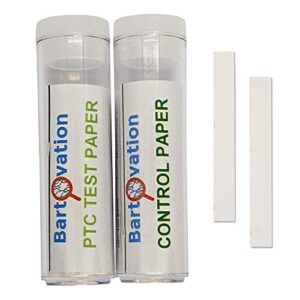 classroom genetic taste testing experiment kit, ptc (phenylthiourea) and control paper [each vial contains 100 strips]
