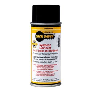 mil-comm lock saver travel size synthetic lubricant for all locks 6.1 ounce