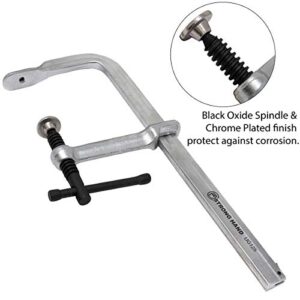 Strong Hand Tools UG85 Medium Duty Bar Clamp, 8-1/2" Capacity, 1200 LBS Clamping Pressure, 4-3/2" Throat Depth, 1" x 15/32" Rail Size