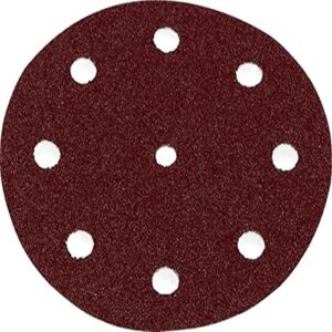 festool 499095 rubin 2 p80 grit 5-inch (125mm) diameter abrasive sanding discs, 50-pack