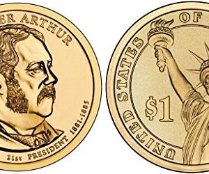 2012 P, D 2 Coin - Chester A. Arthur Presidential Uncirculated