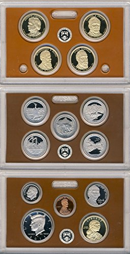 2011 S U.S. Mint 14-coin Clad Proof Set - OGP box & COA Proof