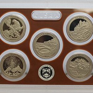 2012 United States 14-coin Proof Set - OGP box & COA