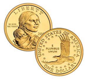 2002 - s (proof) sacagawea golden dollars