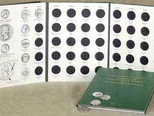1 D Complete 56-coin State Quarters Series Set,"D" mint mark, Littleton State Quarter Folder Uncirculated
