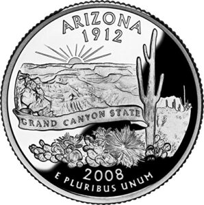 2008 arizona - p state quarter roll