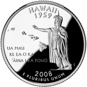 2008 P Hawaii State Quarter Roll