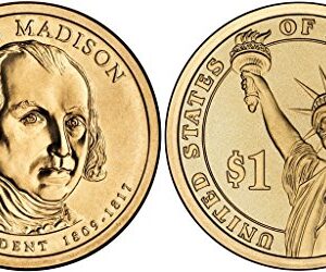 2007 P, D 2 Coin - James Madison Presidential Uncirculated