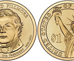 2010 P, D 2 Coin - Millard Fillmore Presidential Uncirculated