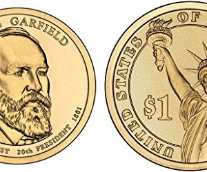 2011 P, D 2 Coin - James Garfield Presidential Uncirculated