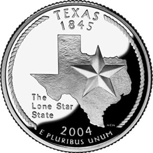 2004 texas - p state quarter roll