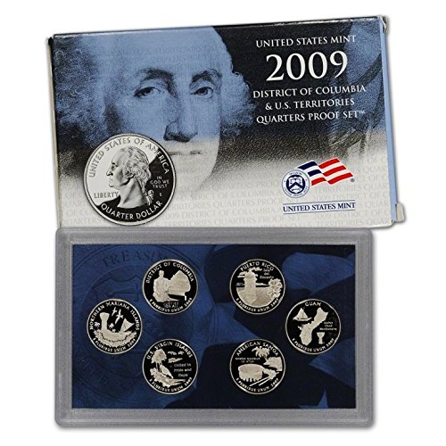 2009-S US Mint Proof Territory Quarter 6-coin with box/COA