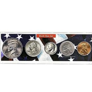 1994-5 Coin Birth Year Set in American Flag Holder Uncirculated