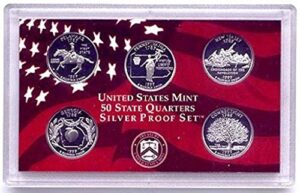1999 s 5 coin silver proof state proof