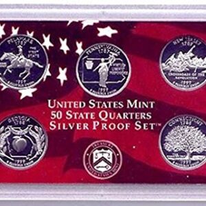 1999 S 5 Coin Silver Proof State Proof