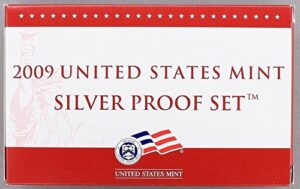 2009 u.s. mint 18-coin silver proof set - ogp