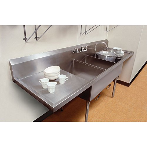 Elkay Foodservice LK940DS20L2H 8" Centerset Wall Mount Faucet with 8" Double Swing Spout and 2" Lever Handles