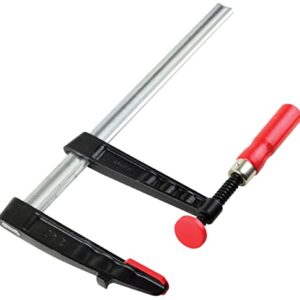 BESSEY TG7.016+2K Clamp, woodworking, F-style, 2K handle, replaceable pads, 7 In. x 16 In., 1320 lb