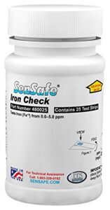 industrial test systems 480025 sensafe iron check, fe+2