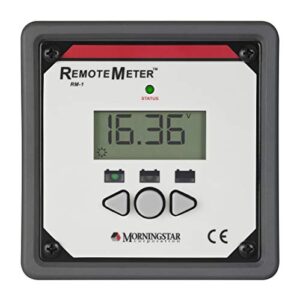 morningstar remote meter | world leading solar controllers & inverters