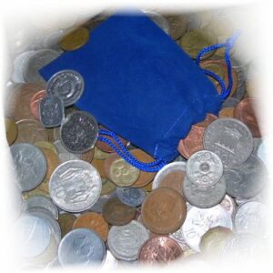 moenich world coin grab bag - 50 coin assortment (original version)