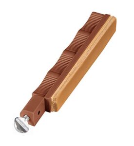 lansky stropping hone: leather strop for knife sharpening and polishing - hstrop