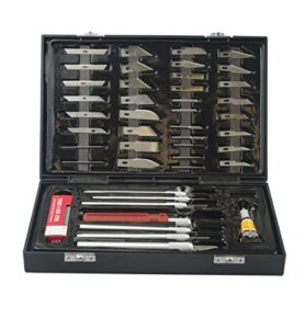 se 51-piece deluxe hobby knife set - 81351hb