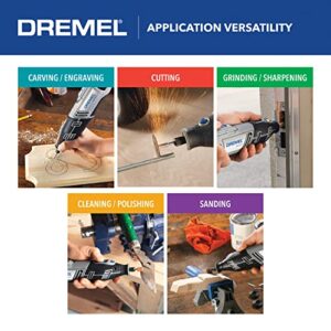 Dremel 8220-1/28 12-Volt Max Cordless Rotary Tool Kit- Engraver, Sander, and Polisher- Perfect for Cutting, Wood Carving, Engraving, Polishing, and Detail Sanding- 1 Attachment & 28 Accessories