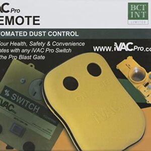 iVAC Pro Dust Collection Remote Control