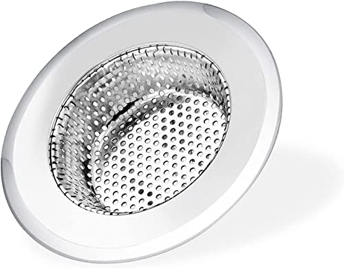 Stainless Steel Sink Strainer Set- 5 Pieces, Fits Most Kitchen Sinks, Bathroom Sinks,Shower Drains