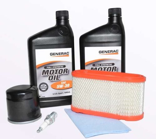 Generac - 5w30 Synthetic Maintenance Kit for 7kw CorePower Standby Generators - 0J57830SSM