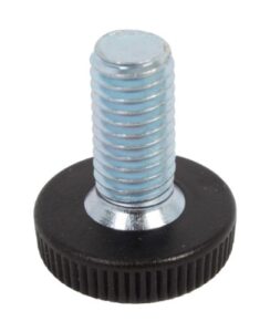 gah-alberts 426873 adjusting screw for threaded plugs plastic and steel thread m8 20 x 20 mm set of 4