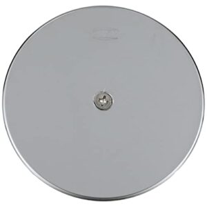Zurn CO2530-SS7, 7 Inch Round Stainless Steel Access Cover with Securing Screw
