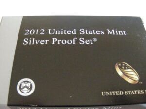 2012-s silver proof set in original us government packaging
