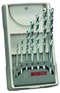 bosch 2607017079 masonry drill-set"cyl-1" 7 pcs 1-8mm