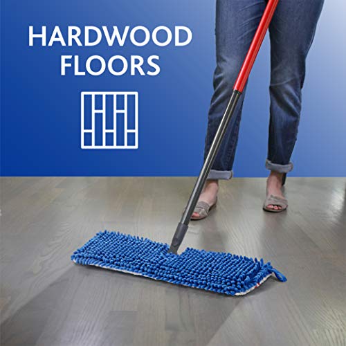 O-Cedar Hardwood Floor 'N More Microfiber 3-Action Flip Mop Refill