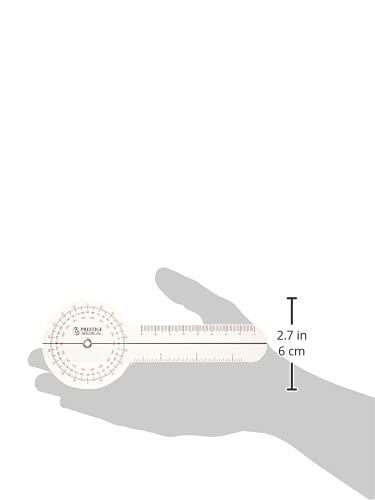 Prestige Medical 62 Protractor Goniometers, 6 Inches