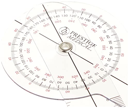 Prestige Medical 62 Protractor Goniometers, 6 Inches